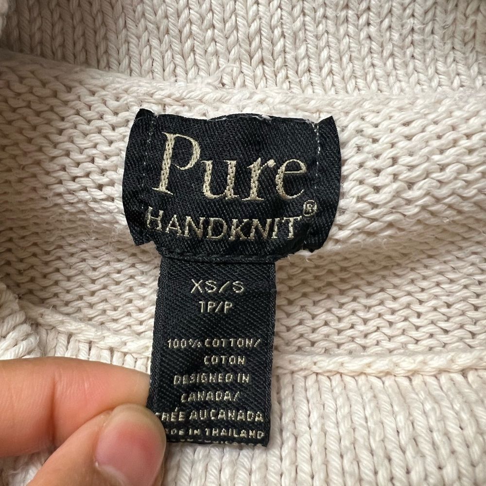 Pure Collection Oversize Handknit Sweater - Picture 3 of 5